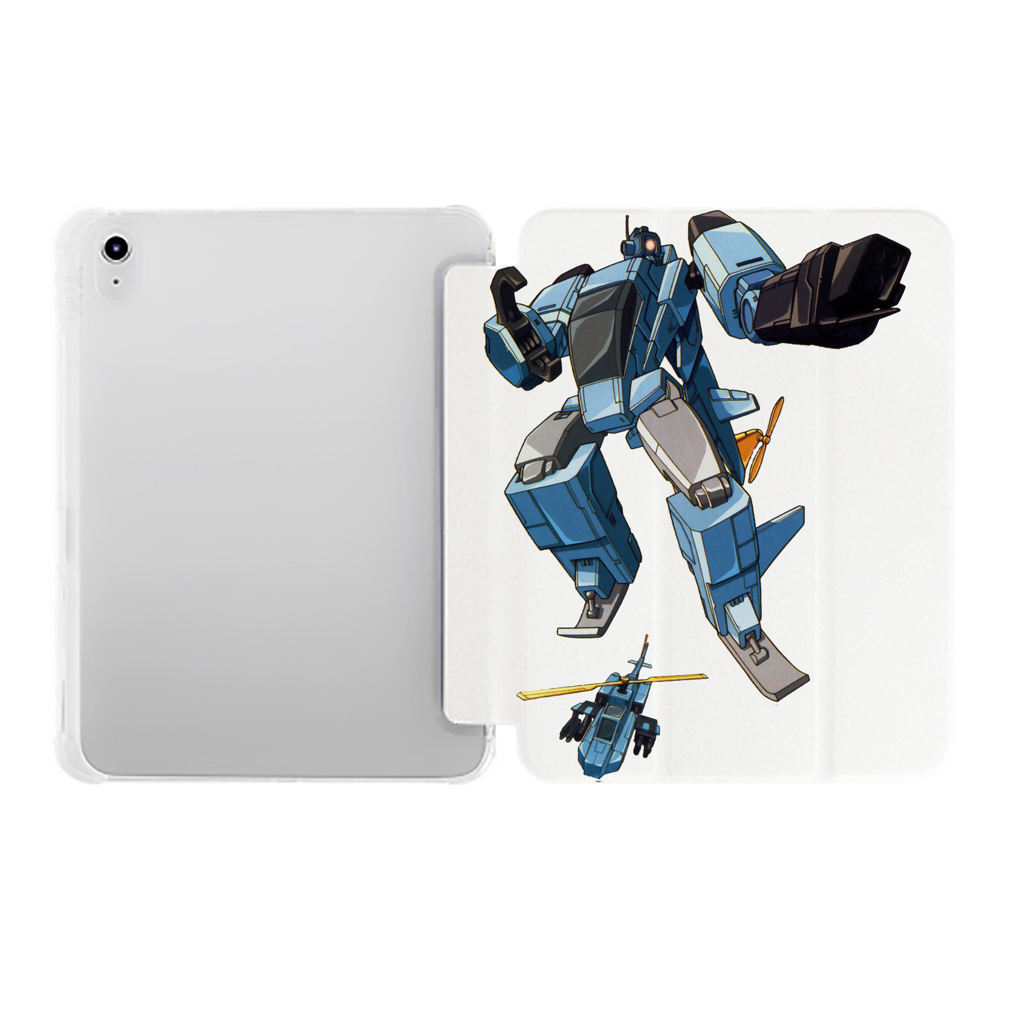 （画像用）  IPad ケース ペン収納付き 三つ折りスタンド PUレザー×シリコン 対応機種9.5/10.5/10.9インチ
